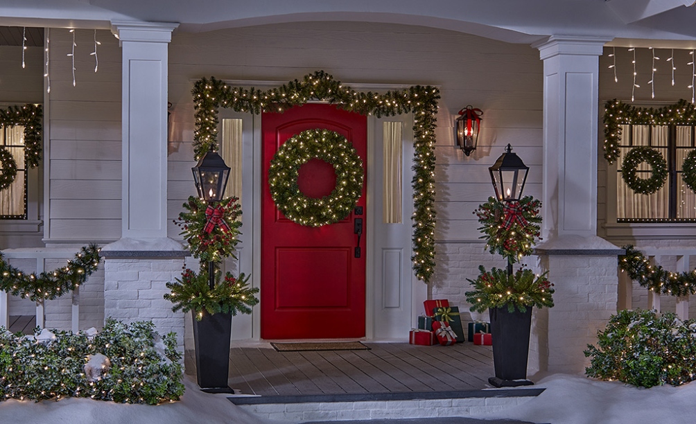 Backdate 1 Outdoor Holiday Decorating Ideas - The Home Depot