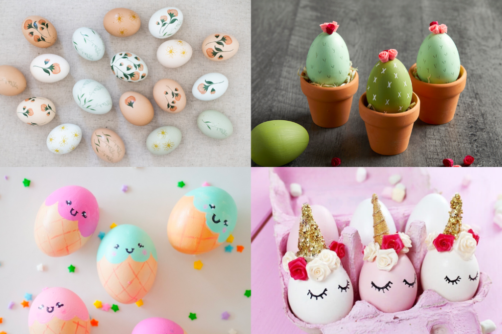 Niche Utama 1  Easter Egg Decorating Ideas For  - Gathered