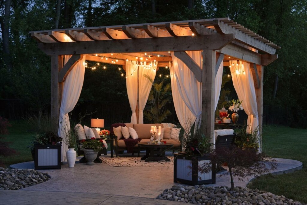 Niche Utama 1  Gazebo Decoration Ideas  Garden Benches Blog