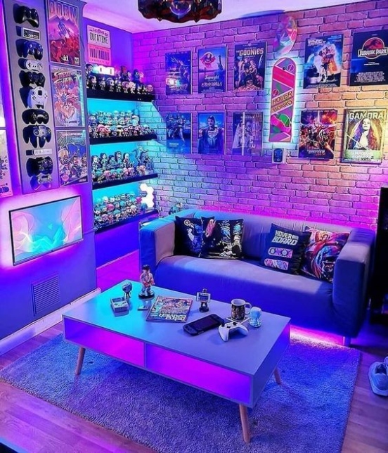 Niche Utama 2  Awesome Aesthetic Gaming Setup Ideas  Displate Blog