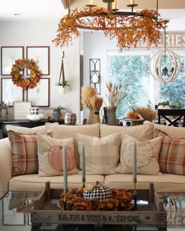 Niche Utama 2  Rustic Fall Decorating Ideas For   Images & Design Tips